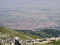 Vista de Bitola de la Montaña de Baba