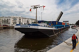 Bruges Belgium Cargoship-Natasha-N-in-Dampoort-Lock-01.jpg