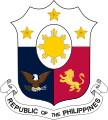 Escudo de armas de la República de Filipinas (1946-1978 1986-1998)