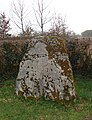 Le menhir de Lorrière.