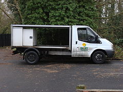 A British milk float in 2007