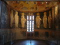 Freski przedstawiające patriarchów z wnętrza Chory
