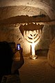 Menorah nella catacomba n. 20