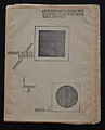 Of New Systems in Art label QS:Lru,"O Novykh Systemakh V Iskusstve" label QS:Lde,"Über neue Systeme in der Kunst" label QS:Len,"Of New Systems in Art" . 1919. woodcut print. 17.5 × 22.9 cm (6.8 × 9 in). Edition: 100 or 1000