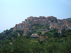 Pisciotta látképe