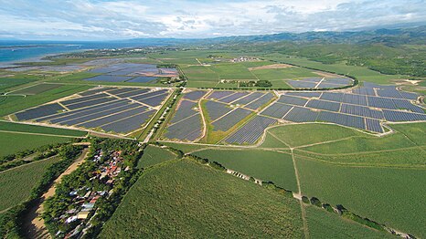 Planta solar de 45 MW en Filipinas.