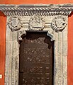 Renaissance-era doorway in the main hall