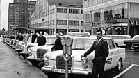 200 D Taxiflotte in Helsinki 1966