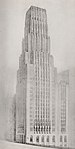 Saarinens andraplatsförslag till Chicago Tribune Tower (1922).