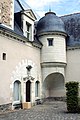 Sonderform der Winkeltrompe unter einem Rundturm (Abtei Toussaint, Angers)