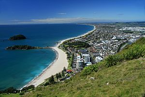 Mount Maunganui in autumn