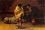 Confesión en la Cárcel. Goya. 1808-1812.