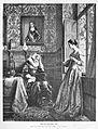 Die Gartenlaube (1869) b 028.jpg Ein Lied aus alter Zeit. Nach dem Oelgemälde von Scheurenberg in Düsseldorf