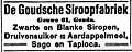 Goudsche Siroopfabriek (advertentie 1911)