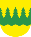 Image 13A coniferous forest pictured in the coat of arms of the Kainuu region in Finland (from Conifer)