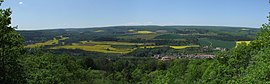 A general view of L'Étang-Vergy