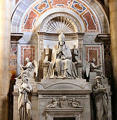 Tomb of Pope Pius VII by Bertel Thorvaldsen
