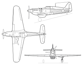 vue en plan de l’avion