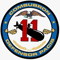 The Crest for Submarine Squadron 11