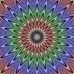 A peripheral drift illusion giving a throbbing effect