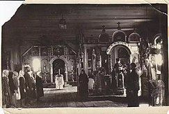 L'église du monastère de la Vierge de Tikhvine à Bouzoulouk, avant 1930
