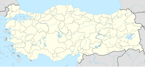 Лаодікея. Карта розташування: Туреччина
