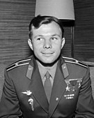 Iuri Gagarin, cosmonaut rus, primul om în spațiu