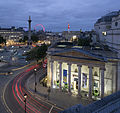 Aerial view of Canada House and Trafalgar Square