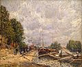 Barges at Billancourt (Lode na Billancourt) (1877)