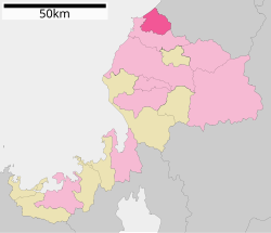 Lokasi Awara di Prefektur Fukui