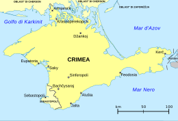 Repubblica di Crimea – Mappa