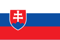 Slovakiaको झण्डा