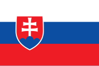 Eslovakiako bandera