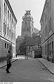 Die beschädigte Kirche im Juni 1946