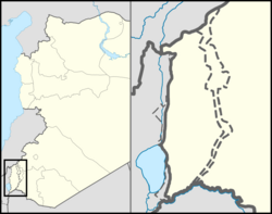 Ein Zivan is located in the Golan Heights