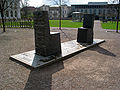 Das Hafis-Goethe-Denkmal am Beethovenplatz