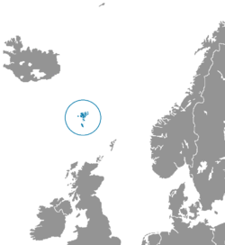 Verspreiding van Faroëes
