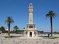 La tour de l'Horloge d'Izmir (ou Saat Kulesi, construite en 1901).