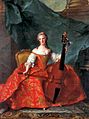 ジャン＝マルク・ナティエの絵画「王女アンリエットの肖像」