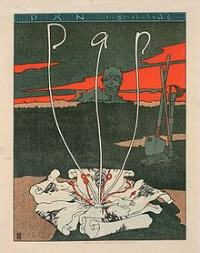 Werbeplakat 1895/96 von Joseph Sattler