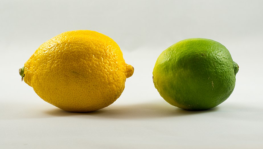 Lemon and lime