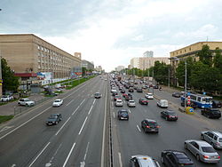 Начало Ленинградского шоссе