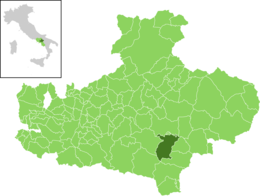 Lioni - Localizazion
