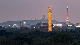 View from Siegessäule (West)