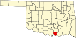 State map highlighting Marshall County