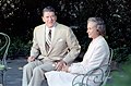 Sandra Day O'Connor with president Reagan, 1981
