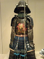 Armadura Samurai en exhibición