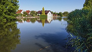 Der Stadtsee (aus südöstlicher Richtung)