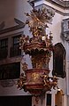 La chaire de l'église Sainte-Marie de Steyr.