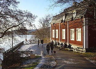 Triewalds malmgård, från sydost.